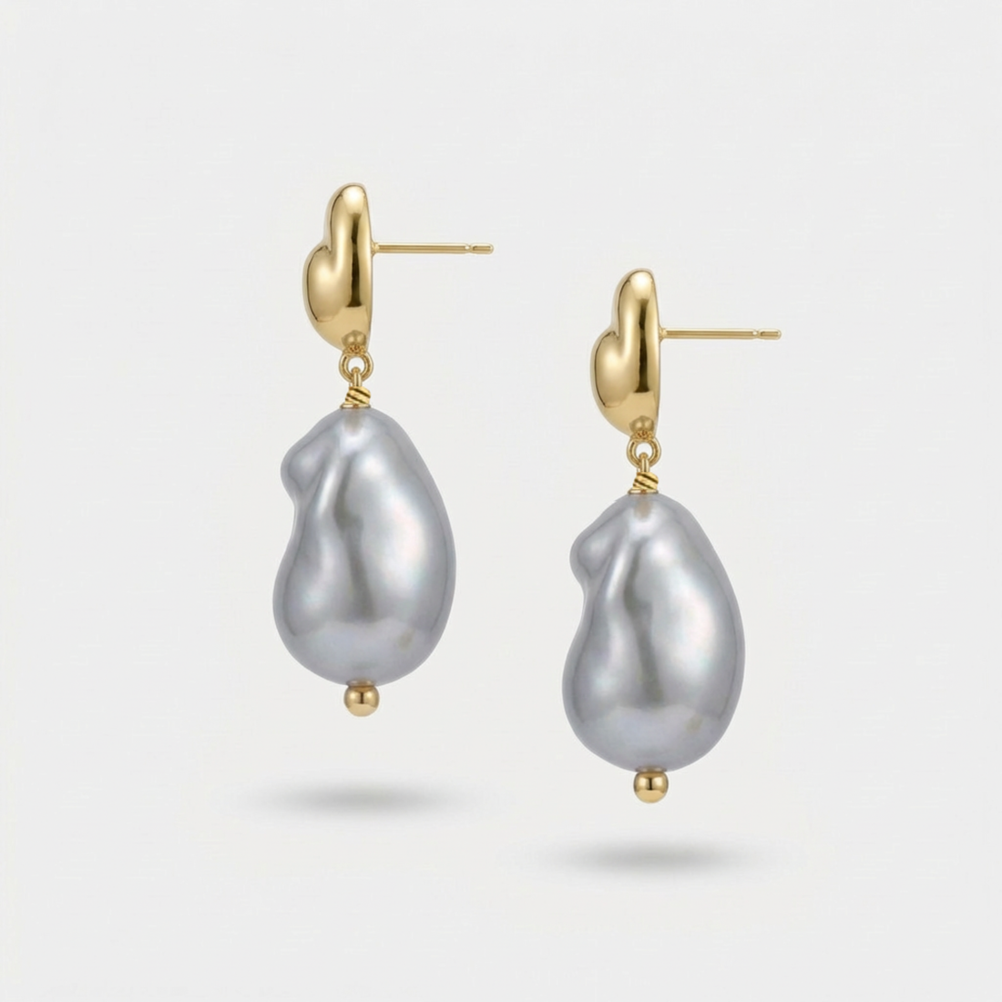 Baroque Pearl Drop Earrings