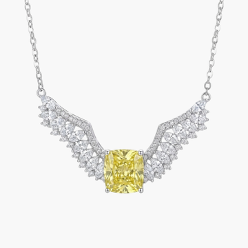 Angel Wings Statement Necklace