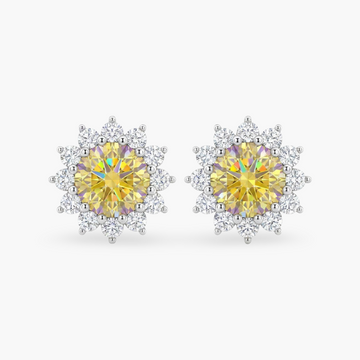 Morning Flower Stud Earrings