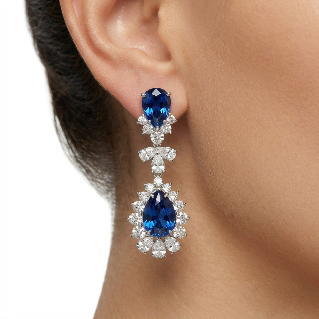Ocean Whisper Dangle Earrings