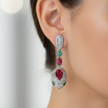 Royal Serpent Earrings