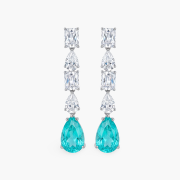 Paraiba Tourmaline Drop Earrings