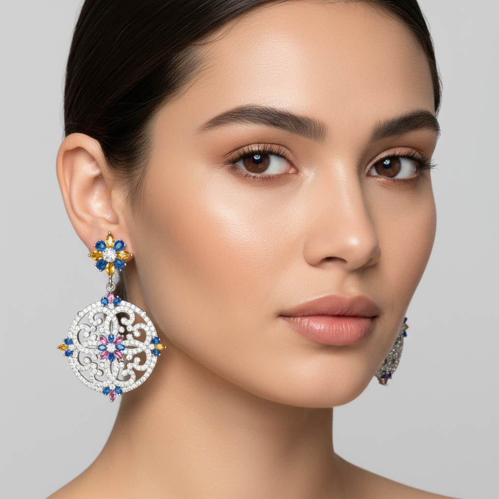 Royal Mosaic Earrings