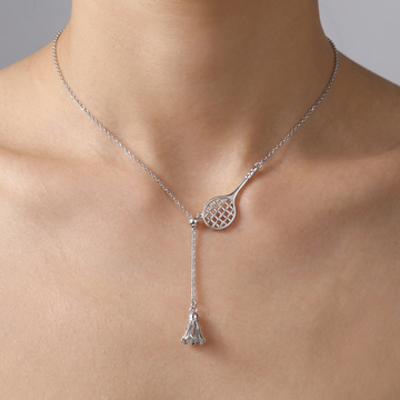 The Volant Asymmetric Drop necklace