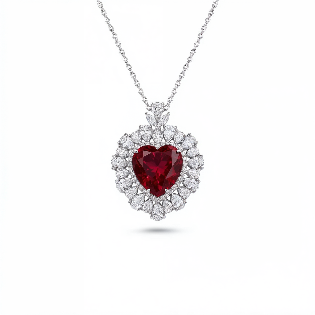 The Heart of Bordeaux Statement Necklace