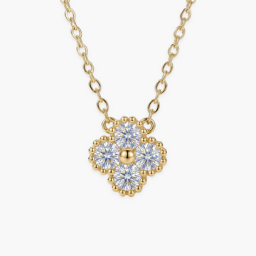 Four-Leaf Serenity Necklace