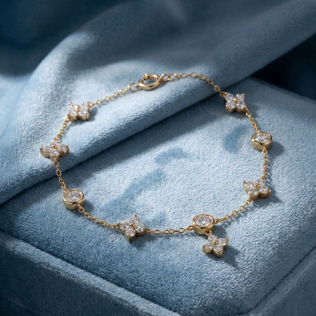 The Clover Anklet & Bracelet