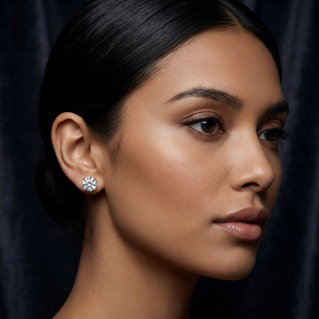 Pure Devotion Lab Diamond Studs